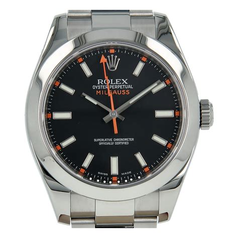 offerte rolex milgauss|rolex milgauss 116400.